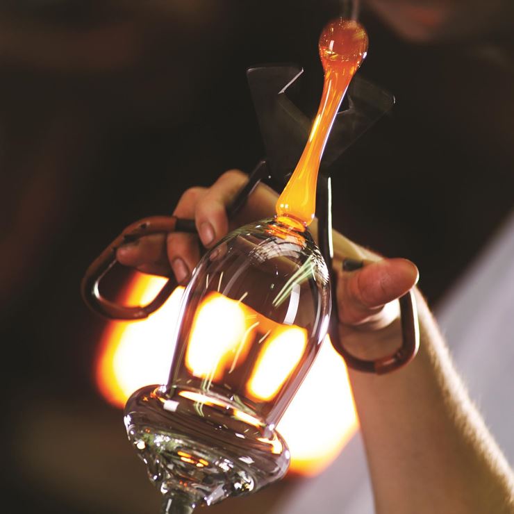 Öffentliche Führung in der Riedel Glas Manufaktur